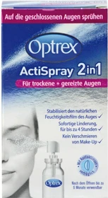 Optrex ActiSpray 2in1 für trockene + gereizte Augen Augenspray, 10ml