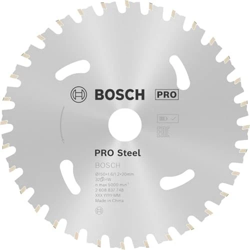 Bosch Professional Standard for Steel Kreissägeblatt 32Z, 150x1.2x20mm, 1 Stück