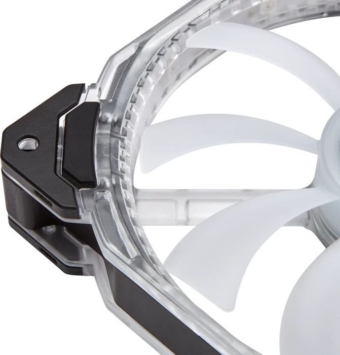 Corsair Air Series HD140 LED RGB High Static Pressure PWM, LED-Steuerung, Lüftersteuerung, 140mm, 2er-Pack