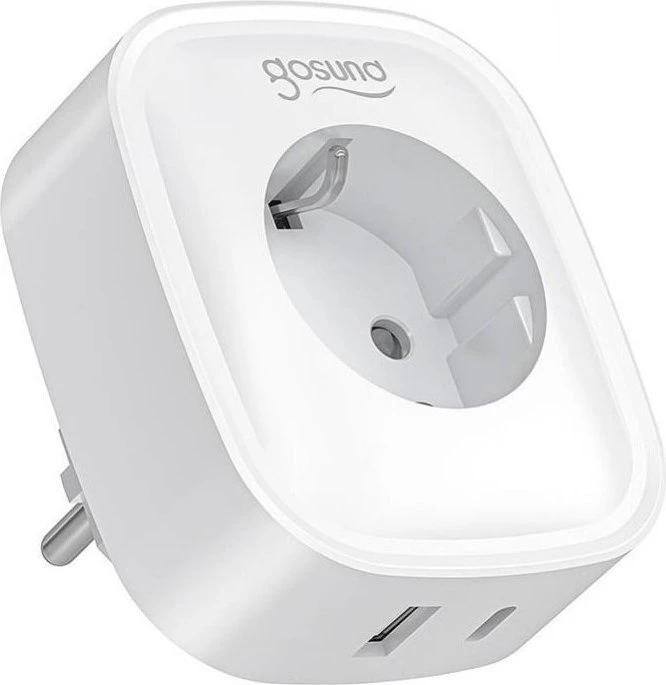 Gosund SP6 Smart Socket, 1x USB-C/1x USB-A, Smart-Steckdose
