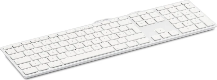 LMP Tastatur mit Zahlenblock für Mac, silber, USB, DE
