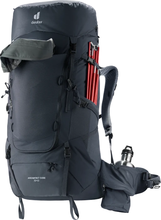 Deuter Aircontact Core 70+10 schwarz/nightblue