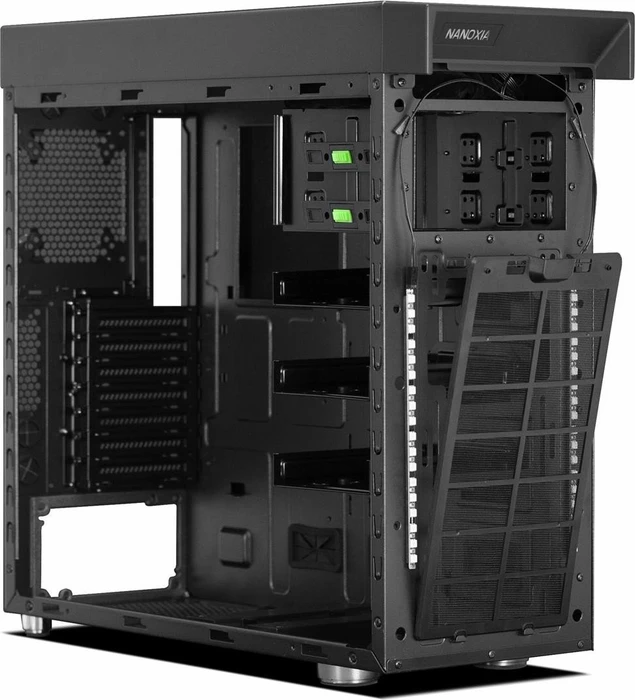 Nanoxia CoolForce 1 Basic schwarz, schallgedämmt