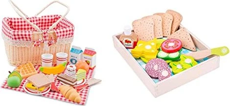 New Classic Toys Schneideset Sandwich 18-tlg.