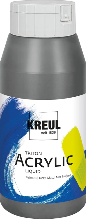 Acrylfarbe, graphite, 750ml