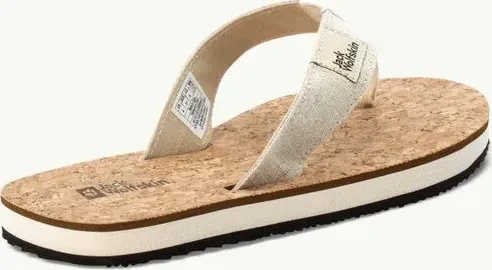 Jack Wolfskin Ecostride 2 Slipper natural/cork (Damen)