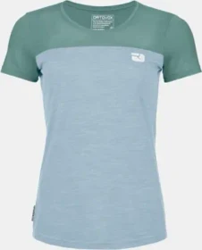 Ortovox 150 Cool Logo Funktionsshirt kurzarm arctic grey (Damen)