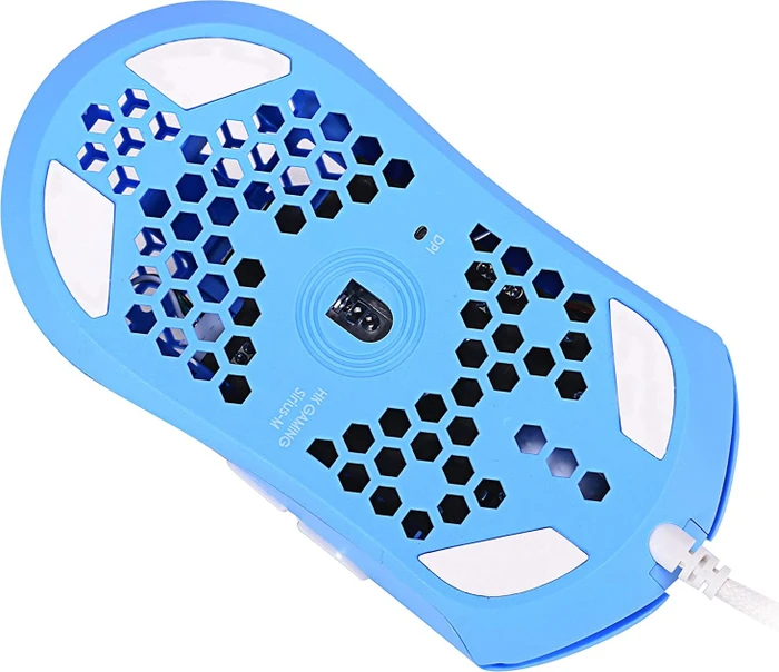 HK Gaming Sirius-M 3389 Gaming Mouse Horizon blau/weiß, USB