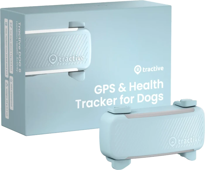 Tractive DOG 6, GPS Tracker für Hunde, Mint