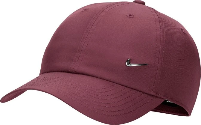 Nike Dri-FIT Club unstrukturierte Metall-Swoosh Kappe pink smoke/metallic gold