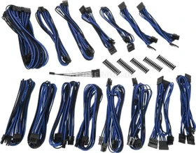 BitFenix Alchemy 2.0 EVG-Series Kabel Kit für Netzteile, schwarz/blau (BFX-ALC-EVGKB-RP)