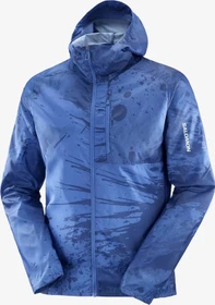 Salomon Bonatti Cross Wind Funktionsjacke nautical blue/ao/navy peony (Herren)