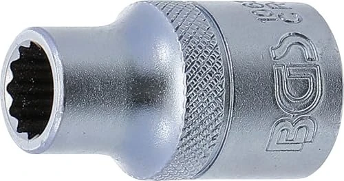 BGS technic Außenzwölfkant Steckschlüssel 1/2", 10mm