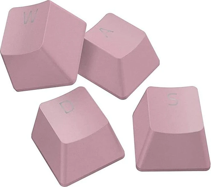 Razer Keycap Upgrade Set, Kunststoff (PBT) Double-Shot, Quartz Pink, rosa, 120 Tasten, ISO-UK, ANSI-US