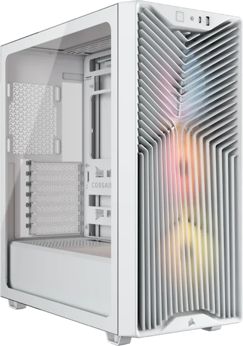 Corsair 3200D RS ARGB, weiß, Glasfenster