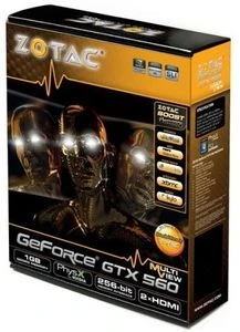 Zotac GeForce GTX 560 Multiview, 1GB GDDR5, 2x DVI, 2x HDMI, DP