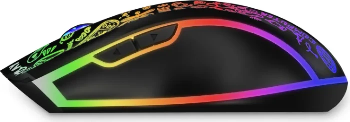 Connect IT Doodle 3 Wireless Gaming Mouse schwarz, USB