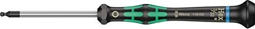 Wera Kraftform Micro 2052 zöllig Elektroniker Innensechskant Schraubendreher zöllig, 3/32"x60mm