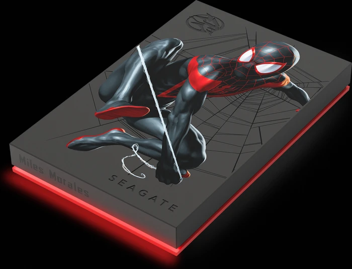 Seagate FireCuda Gaming HDD - Miles Morales Special Edition, 2TB, +Rescue, USB 3.0 Micro-B