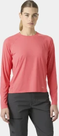 Helly Hansen Shine Funktionsshirt langarm sunset pink (Damen)