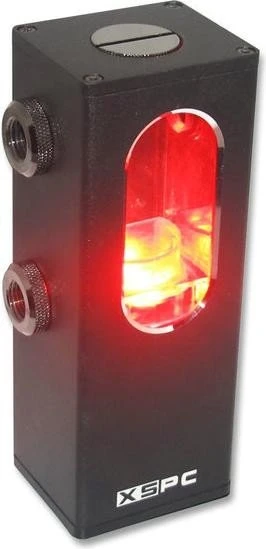 XSPC Ion Reservoir schwarz LED weiß, mit Pumpe