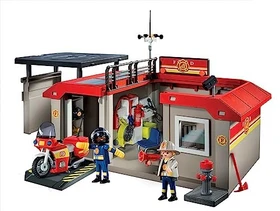 playmobil City Action Mitnahme-Feuerwehrstation