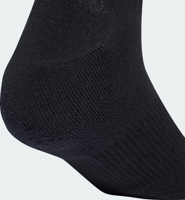 adidas 3-Streifen Cushioned Sportswear Mid-Cut Crew Socken schwarz/weiß, 3 Paare