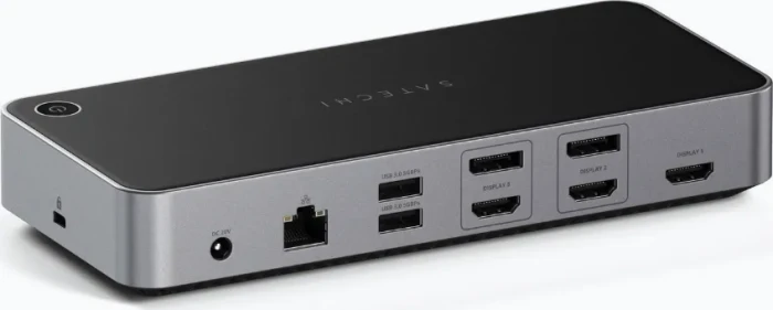 Satechi Triple 4K Display Docking Station, USB-C 3.1/USB-A 3.1 [Buchse]