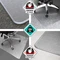 Floortex Cleartex Megamat Bodenschutzmatte, transparent, Polycarbonat Vorschaubild