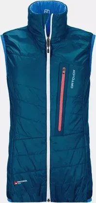Ortovox Swisswool Piz Grisch Funktionsweste sky blue (Damen)