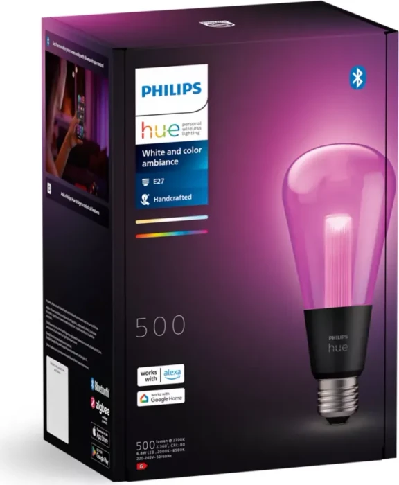 Philips Hue White and Color Ambiance Lightguide E27 ST72 6.8W