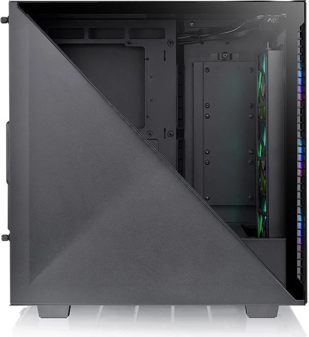 Thermaltake Divider 300 TG ARGB, schwarz, Glasfenster