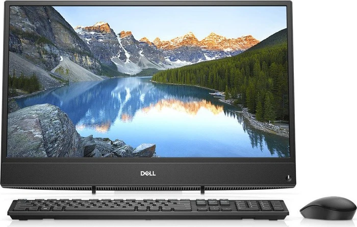 Dell Inspiron 22 3277, schwarz, Pentium Gold 4415U, 4GB RAM, 1TB HDD, PL