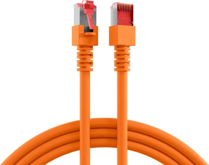 EFB Elektronik Patchkabel, Cat6, S/FTP, RJ-45/RJ-45, 7.5m, orange