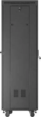 Lanberg 19" Rackschrank 37HE, LCD, freistehend, Flat Pack, Gitternetztür, IP20, RAL 9004, 600mm tief