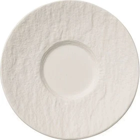 Villeroy & Boch Manufacture Rock Mokka-/Espresso-Untertasse 12cm blanc