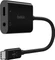 Belkin RockStar 3.5-mm-Klinken-Audio- und USB-C-Ladeadapter schwarz Vorschaubild