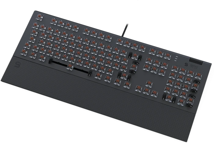 Endorfy SilentiumPC SPC Gear GK650K Omnis, LEDs RGB, Kailh BROWN, USB, DE