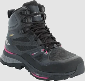 Jack Wolfskin Force Trekker Texapore Mid black/pink (Damen)