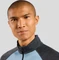 Odlo Performance Wool 150 Baselayer Halfzip Funktionsshirt langarm provincial blue/dark grey melange (Herren) Vorschaubild