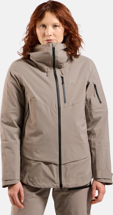 Odlo X-Alp 3L Hardshell Skijacke cinder (Damen)