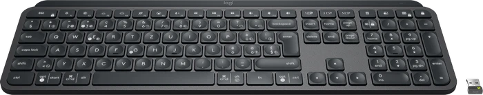 Logitech MX Keys for Business, Logi Bolt, schwarz, USB/Bluetooth, CH