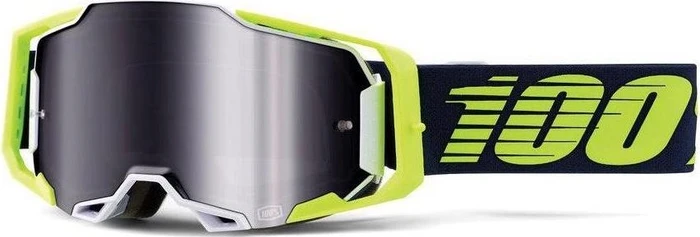 100% Armega Schutzbrille deker/silver mirror