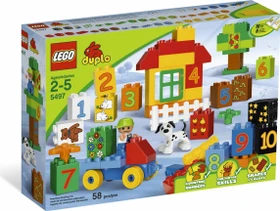 LEGO DUPLO Lernen mit Steinen - Zahlen-Lernspiel
