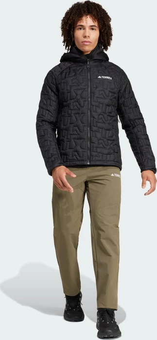 adidas Terrex Xperior PrimaLoft Loose Fill Hooded Isolation Funktionsjacke schwarz (Herren)