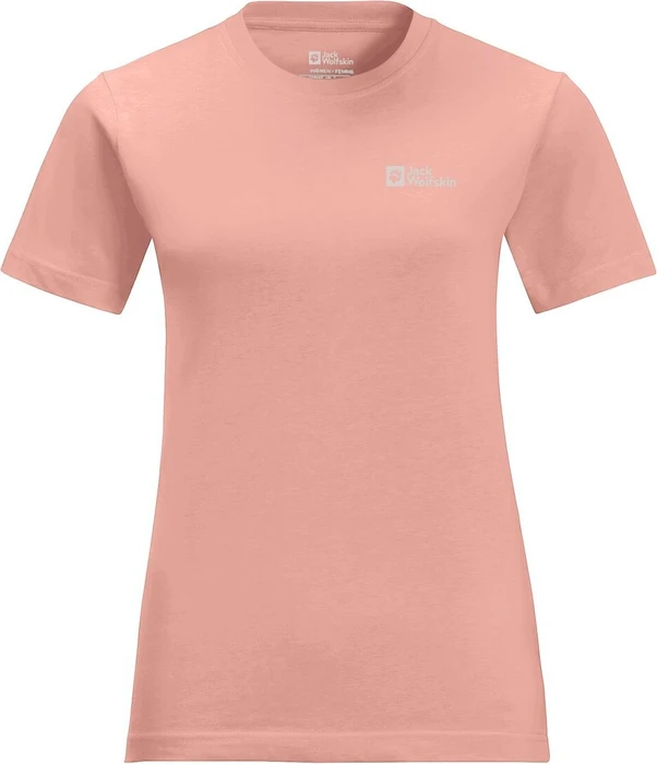 Jack Wolfskin Essential T-Shirt kurzarm rose dawn (Damen)