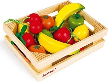 Janod Früchte Sortiment im Kasten
