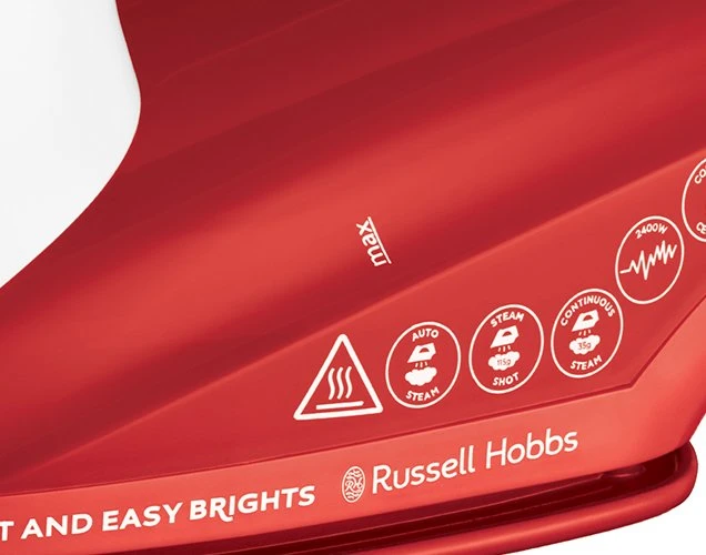 Russell Hobbs Light & Easy Brights Dampfbügeleisen apple