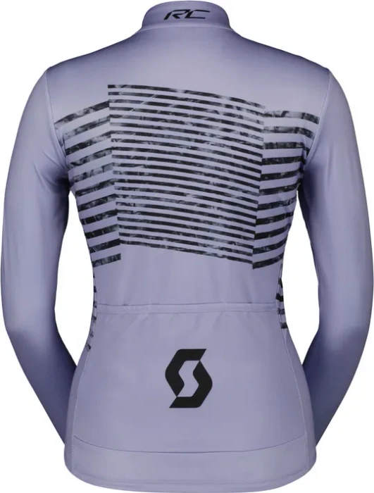 Scott RC Team Warm Graphics Trikot langarm heather purple (Damen)