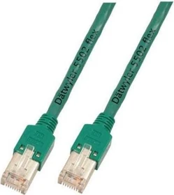 EFB Elektronik TM11 Dätwyler Uninet Patchkabel, Cat5e, S/UTP, RJ-45/RJ-45, 15m, grün